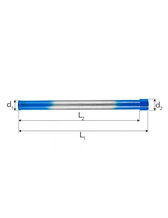 Fi 15 x 450 mm Wiertło Diamentowe 1.1/4"