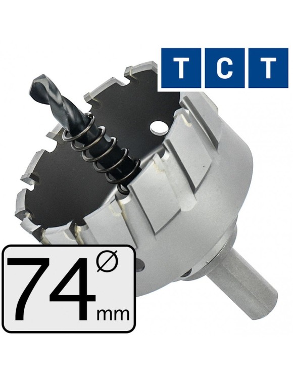 FI 74 x 30 mm Otwornica TCT