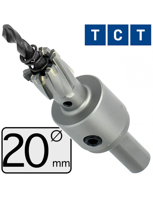 FI 20 x 30 mm Otwornica TCT