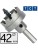 FI 42 x 12 mm Otwornica TCT