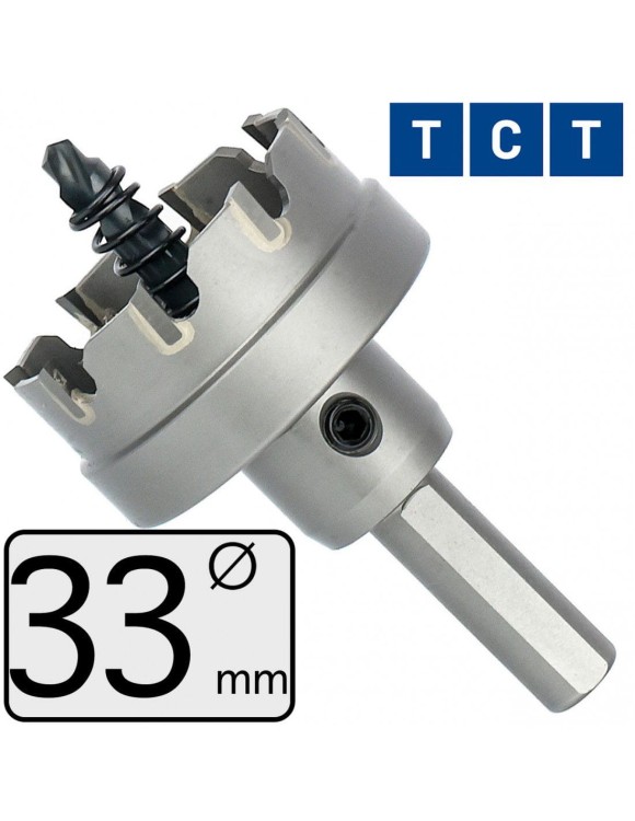 FI 33 x 12 mm Otwornica TCT