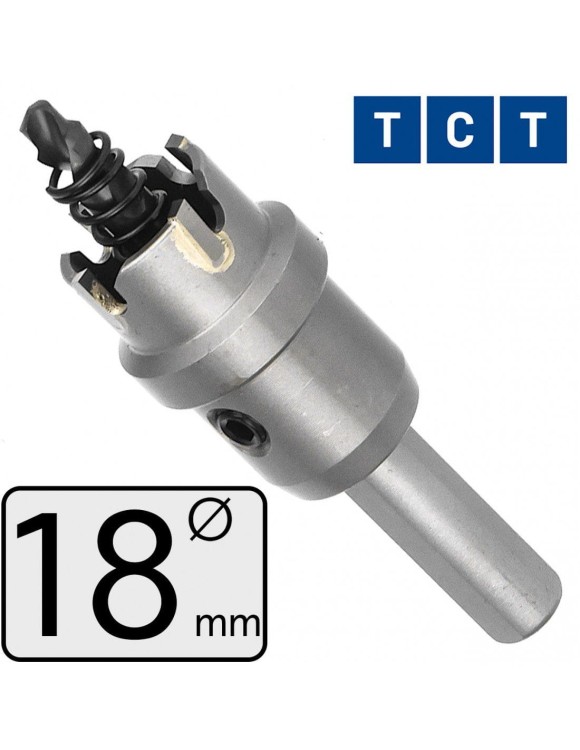 FI 18 x 12 mm Otwornica TCT
