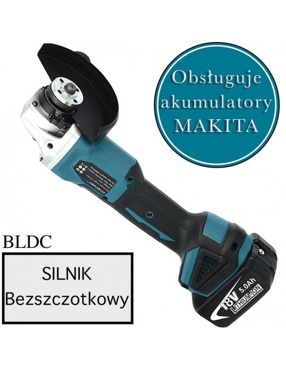 Szlifierka kątowa akumulatorowa MV-21SM