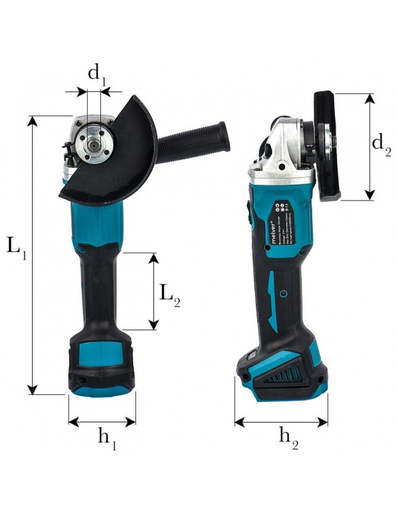 Szlifierka kątowa akumulatorowa MV-21SM