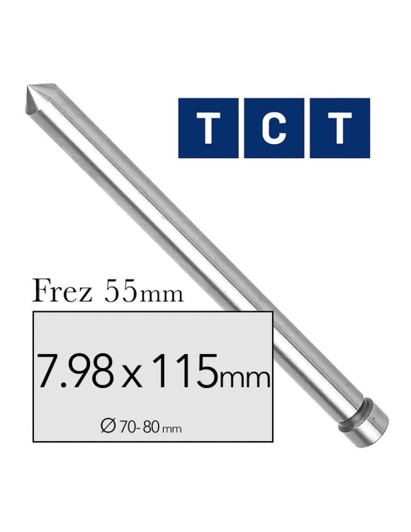 7,98 x 115 mm Pilot do wiertła trepanacyjnego TCT [55mm]