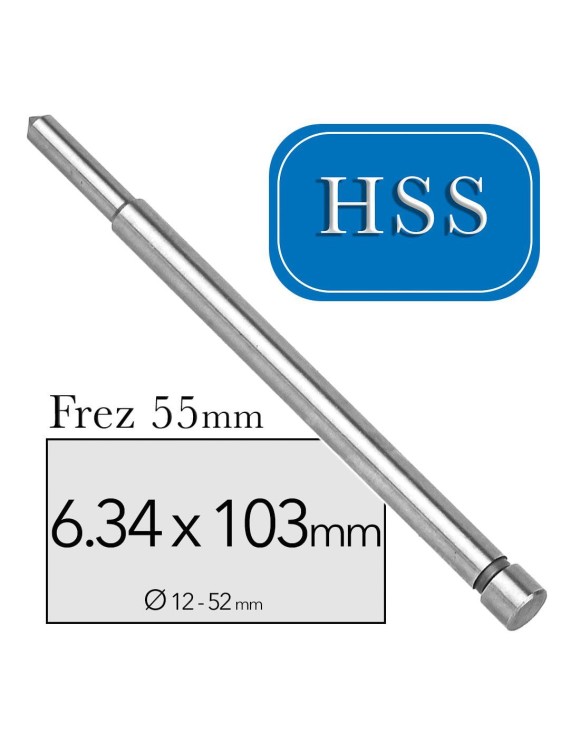 6,34x103mm Pilot do wiertła trepanacyjnego HSS [55mm]