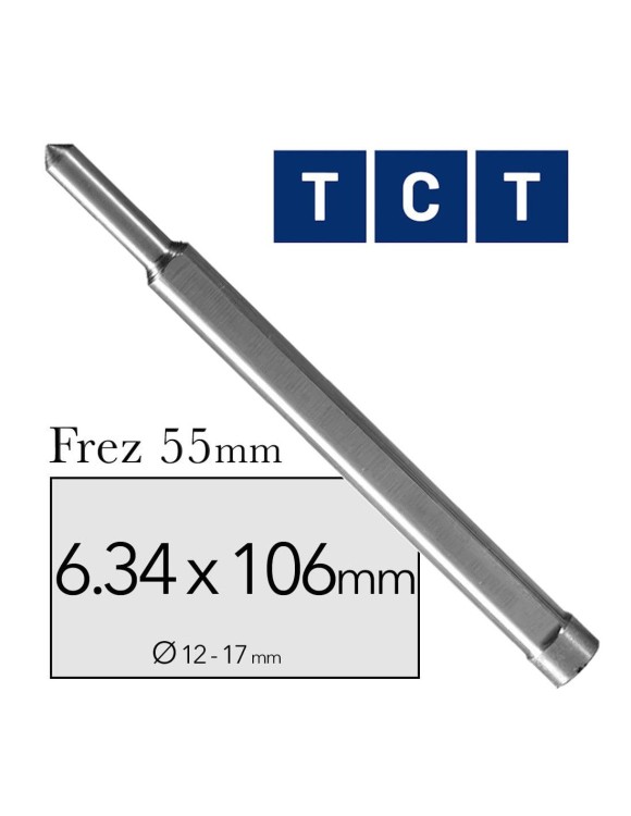6,34 x 106 mm Pilot do wiertła trepanacyjnego TCT [55mm]