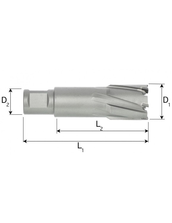 FI 28 x 55 mm Frez Trepanacyjny TCT