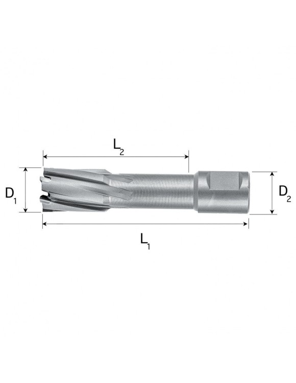 FI 19 x 55 mm Frez Trepanacyjny TCT
