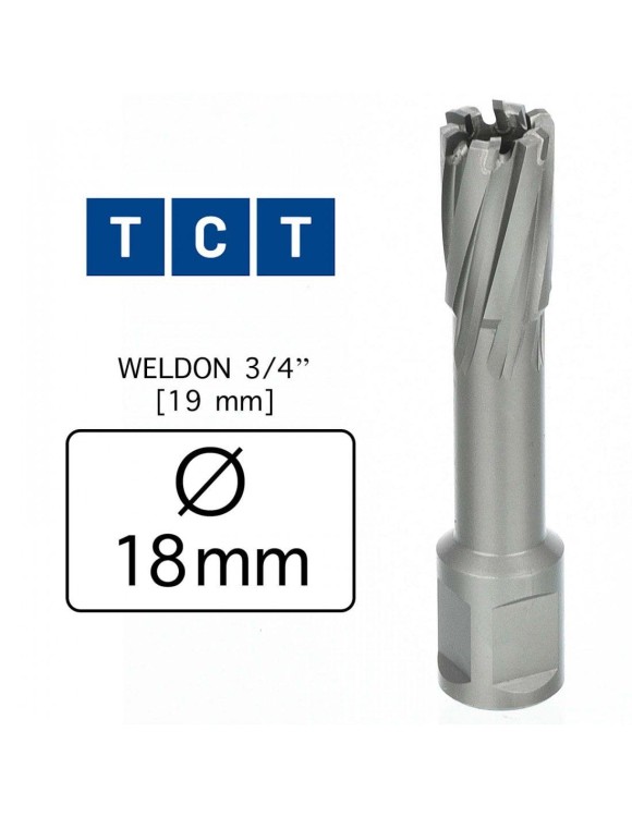 FI 18 x 55 mm Frez Trepanacyjny TCT