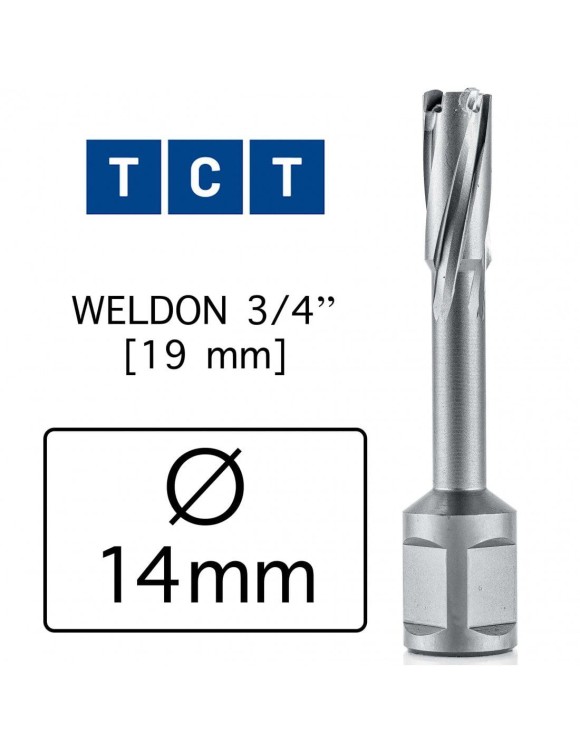 FI 14 x 55 mm Frez Trepanacyjny TCT