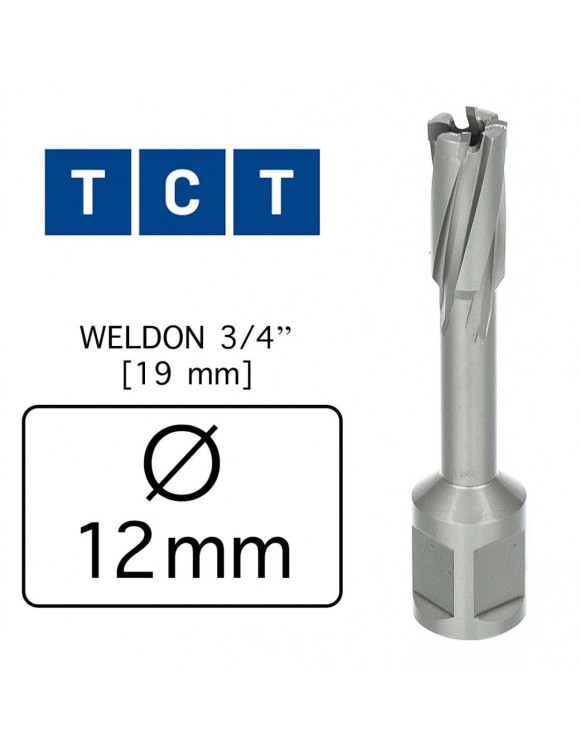 FI 12 x 55 mm Frez Trepanacyjny TCT