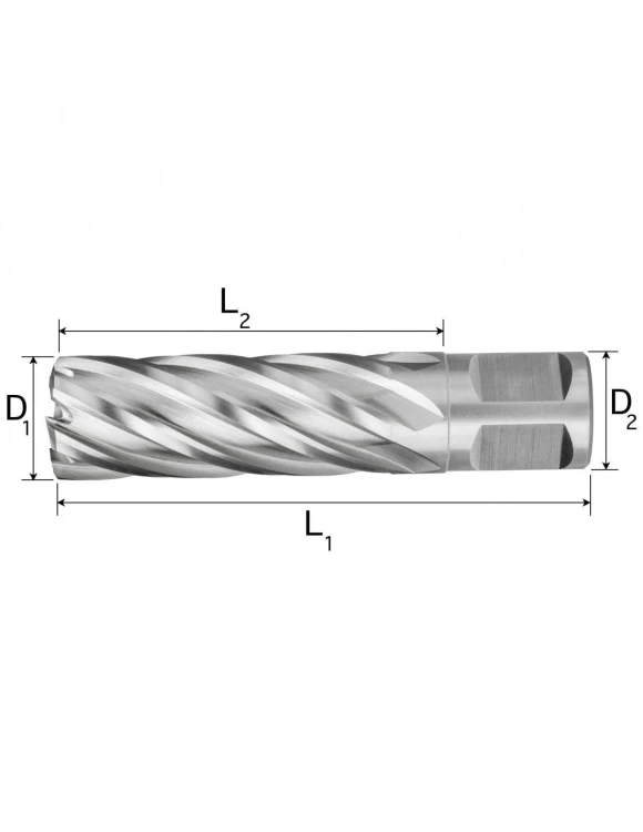 FI 19 x 55 mm Frez Trepanacyjny HSS