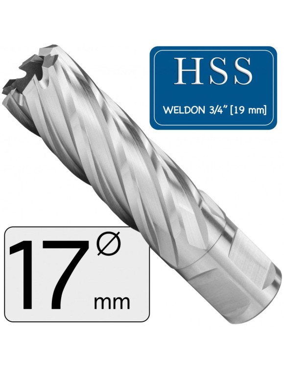 FI 17 x 55 mm Frez Trepanacyjny HSS