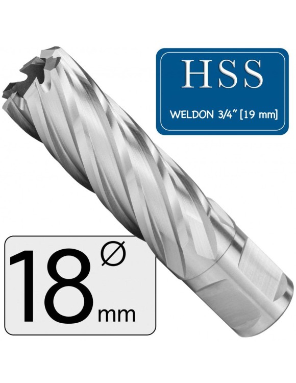 FI 18 x 55 mm Frez Trepanacyjny HSS