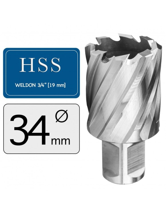 FI 34 x 30 mm Frez Trepanacyjny HSS