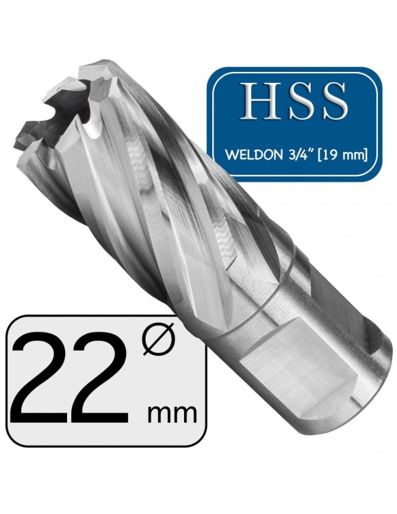 FI 22 x 30 mm Frez Trepanacyjny HSS