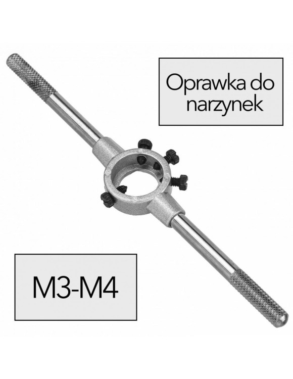 M3-M4 Oprawka do narzynki / Uchwyt narzynki DIN 225