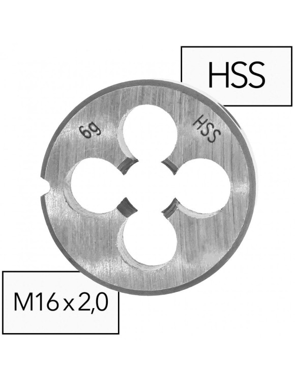 M16 x 2,0 Narzynka HSS Metryczna Prawoskrętna