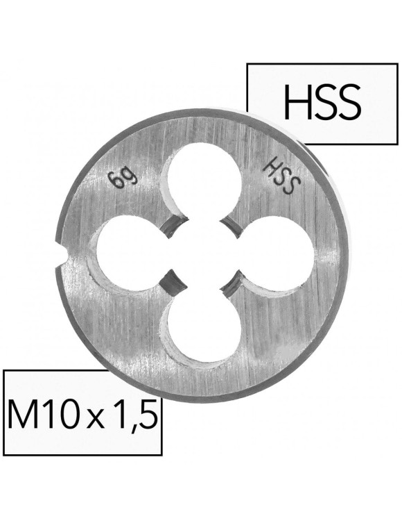M10 x 1,5 Narzynka HSS Metryczna Prawoskrętna