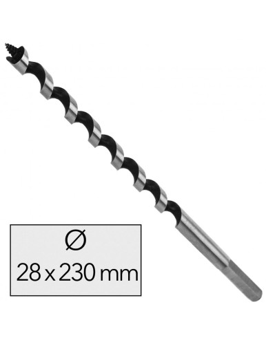 28 x 230 mm Wiertło Świder do drewna Professional