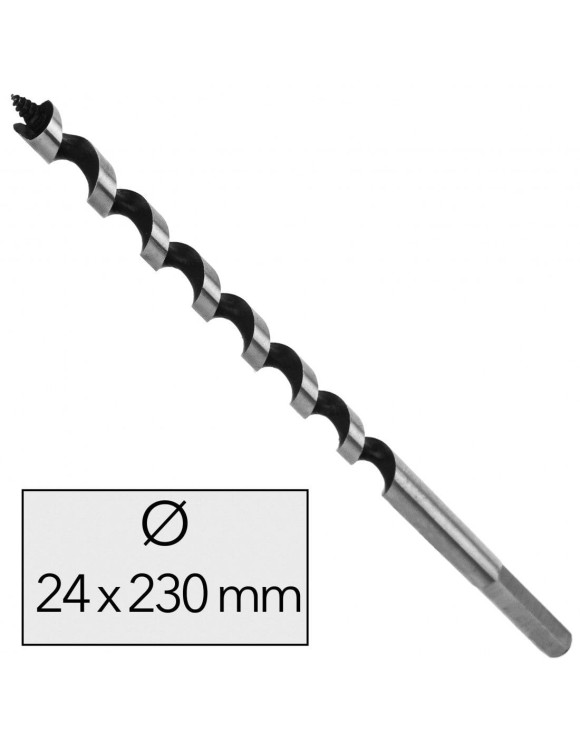 24 x 230 mm Wiertło Świder do drewna Professional