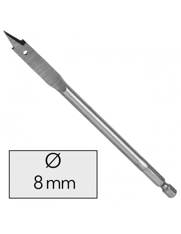 8 x 150 mm Wiertło łopatkowe do drewna Professional