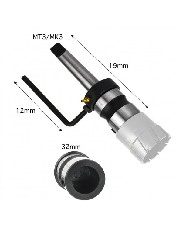 MK3 Uchwyt Wiertarski na Frezy Weldon 32 mm z chłodzeniem