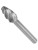 8 mm Pilnik Obrotowy RBF Zaokrąglony Aluminium