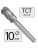 10 mm Pilnik Obrotowy ZYB Walcowy Aluminium