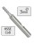 3 x 8 mm Frez trzpieniowy HSSE Co8 krótki