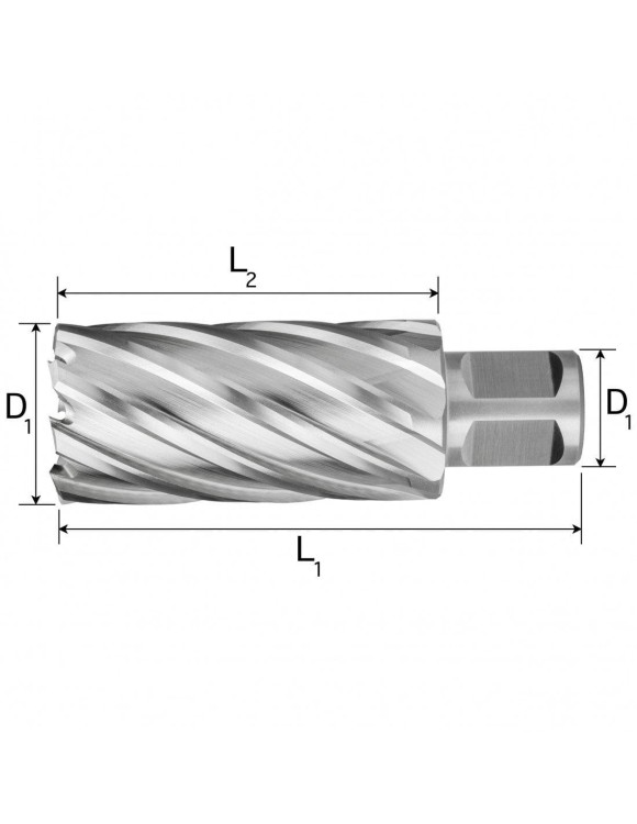 Fi 30 x 80 mm Frez Trepanacyjny HSS