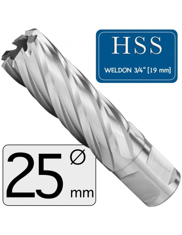 Fi 25 x 80 mm Frez Trepanacyjny HSS