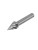 8 mm Pilnik Obrotowy HM Stożkowy Aluminium SKM