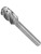 10 mm Pilnik Obrotowy WRC zaokrąglony Aluminiowy