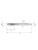 M6x1,0 Gwintownik Maszynowy HSSE Co5 TiCN DIN 371 Prosty