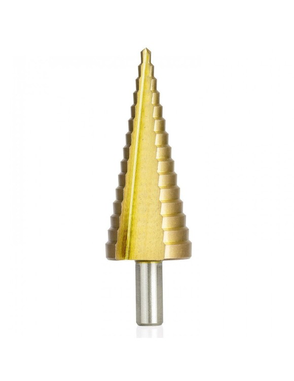 4-30 mm Wiertło stopniowe stożkowe HSS TIN Proste