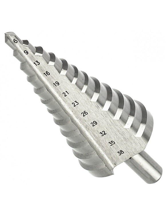 6-38 mm Wiertło stopniowe stożkowe HSS Proste