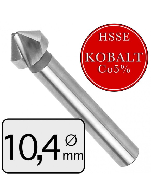 FI 10,4 mm Pogłębiacz fazownik stożkowy HSSE DIN 335