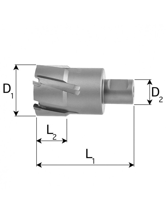 Fi 35 x 40 mm Frez Trepanacyjny TCT