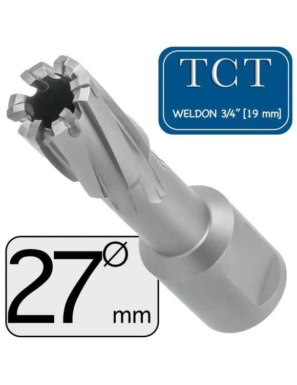 Fi 27 x 40 mm Frez Trepanacyjny TCT