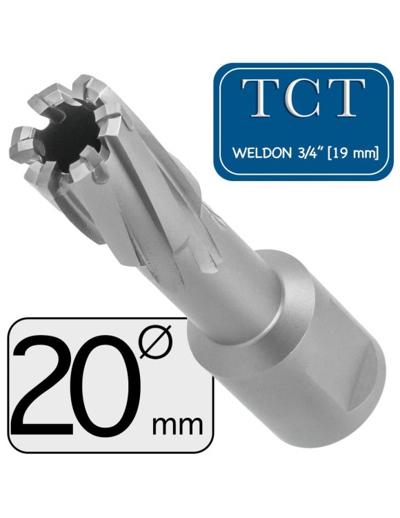 Fi 20 x 40 mm Frez Trepanacyjny TCT