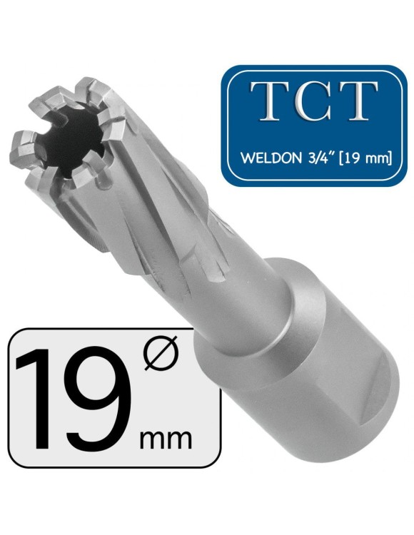 Fi 19 x 40 mm Frez Trepanacyjny TCT