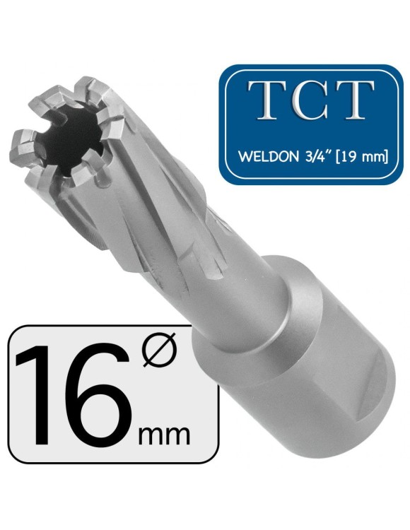 Fi 16 x 40 mm Frez Trepanacyjny TCT