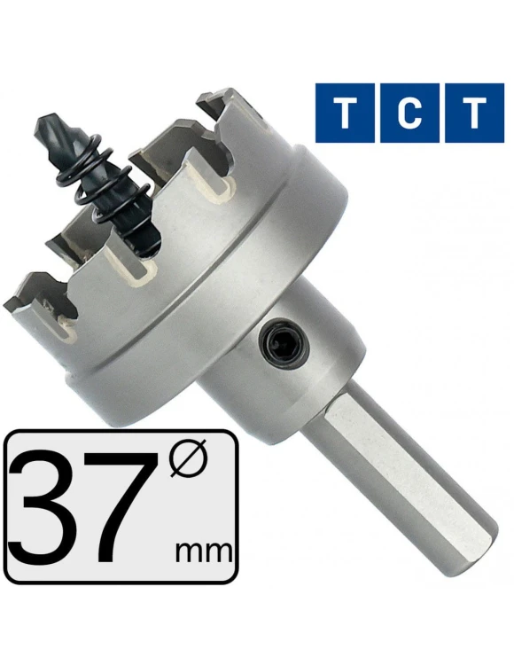 FI 37 x 12 mm Otwornica TCT