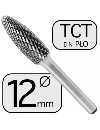 12 mm Pilnik Obrotowy PŁO Płomień