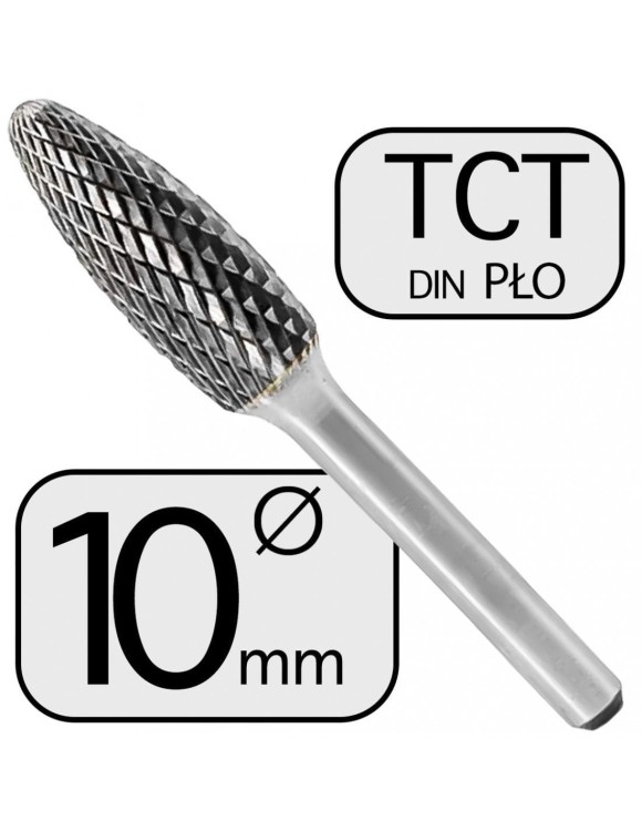 10 mm Pilnik Obrotowy PŁO Płomień