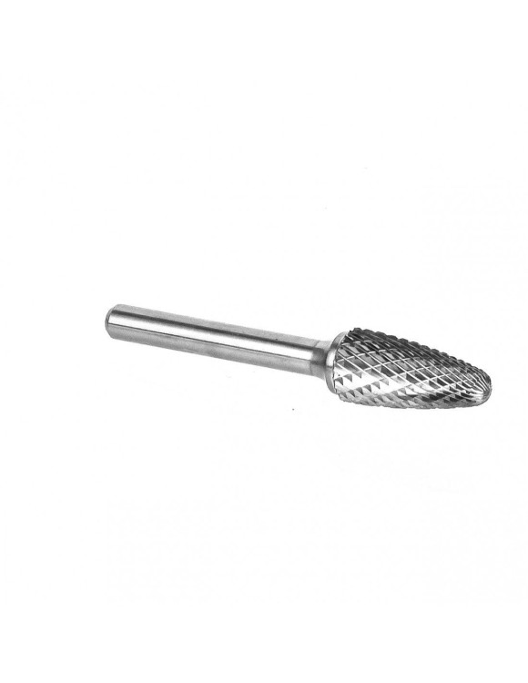 10 mm Pilnik Obrotowy do metalu HM ostrołukowy Zaokrąglony RBF