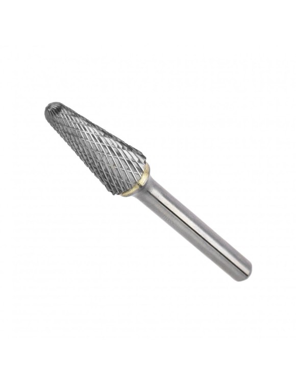 10 mm Pilnik Obrotowy HM Stożkowy Zaokrąglony KEL